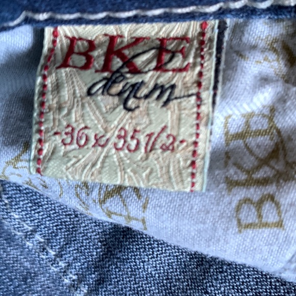 BKE boot cut jeans 36x35 - Picture 4 of 5